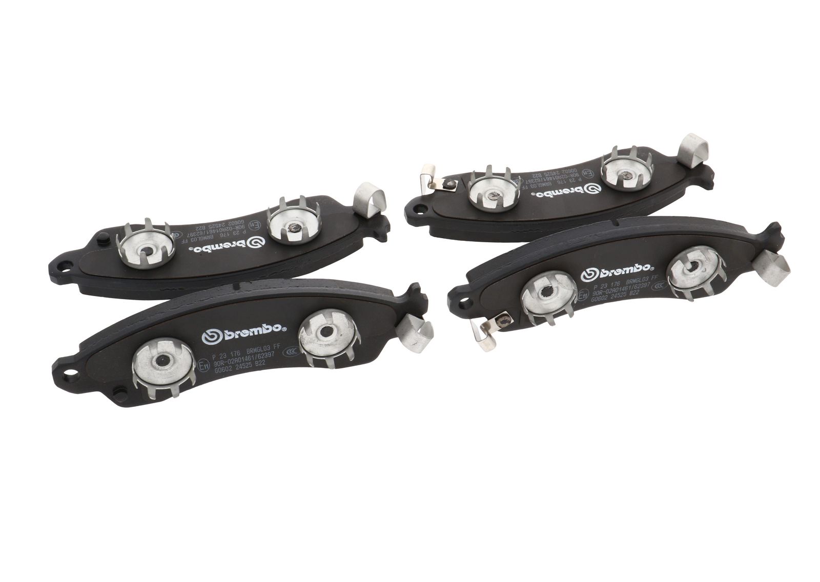 PRIME Low-Met Front Disc Brake Pad Set - P23176_13