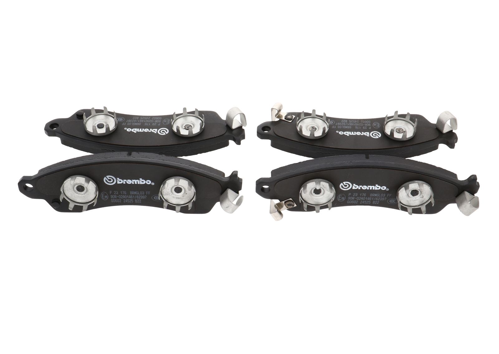 PRIME Low-Met Front Disc Brake Pad Set - P23176_14
