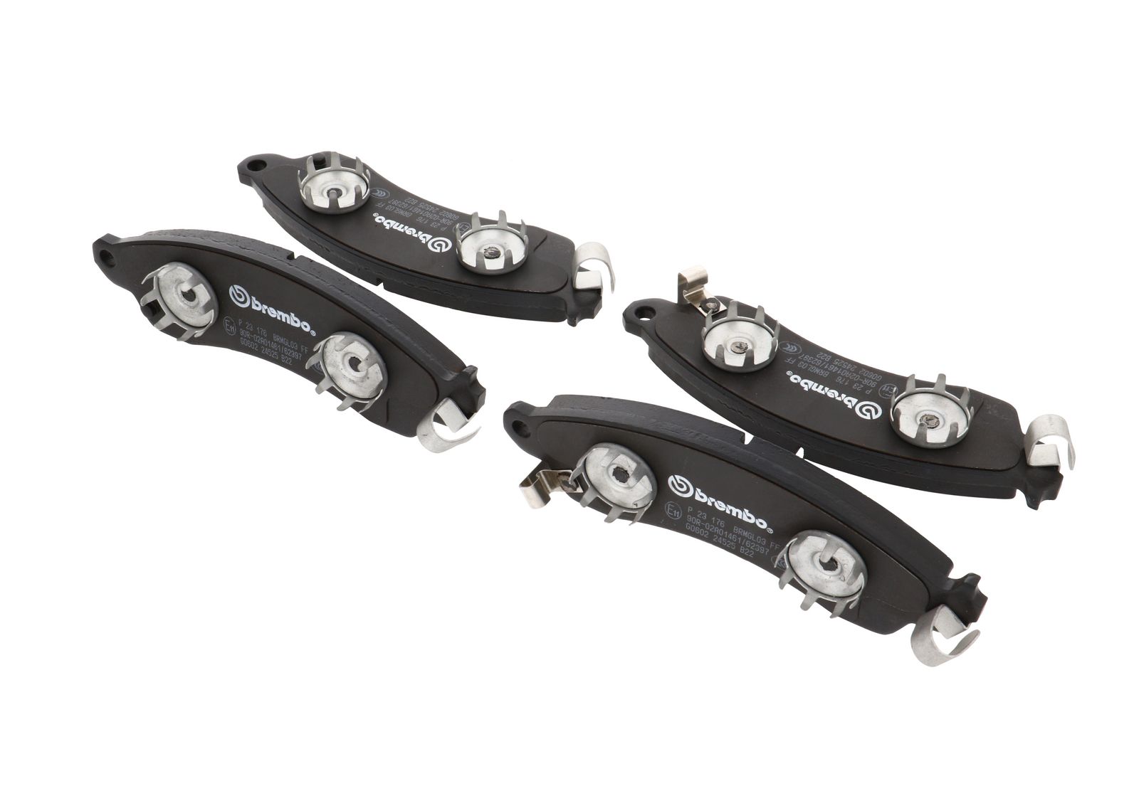 PRIME Low-Met Front Disc Brake Pad Set - P23176_16