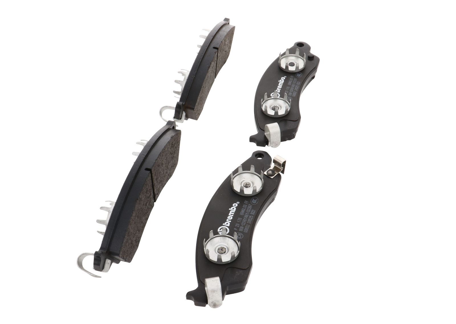 PRIME Low-Met Front Disc Brake Pad Set - P23176_21