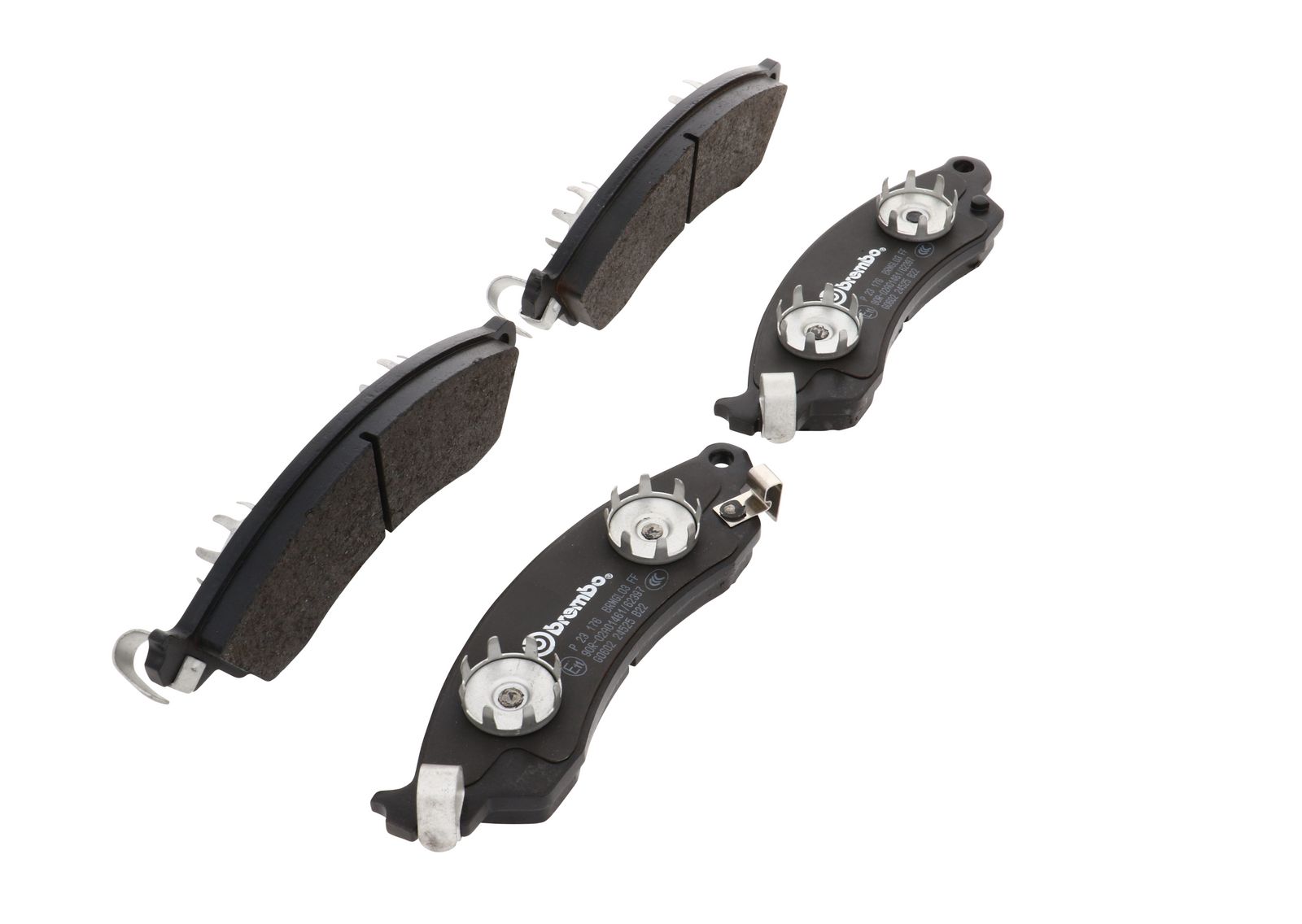 PRIME Low-Met Front Disc Brake Pad Set - P23176_22