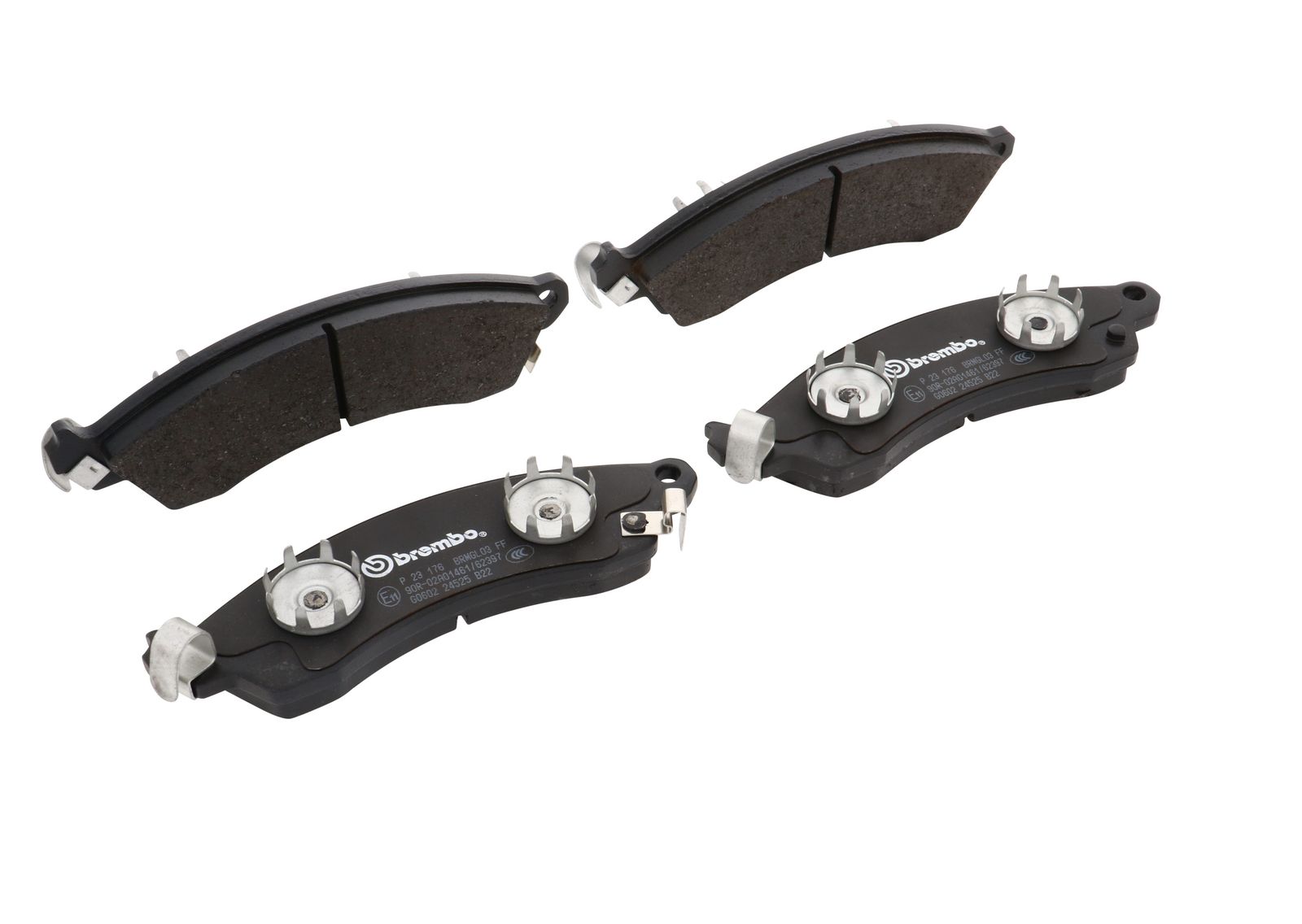 PRIME Low-Met Front Disc Brake Pad Set - P23176_24