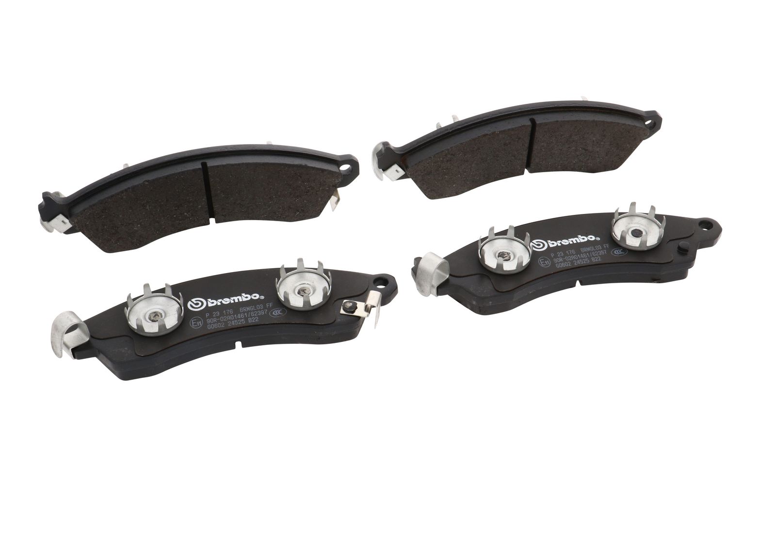 PRIME Low-Met Front Disc Brake Pad Set - P23176_25