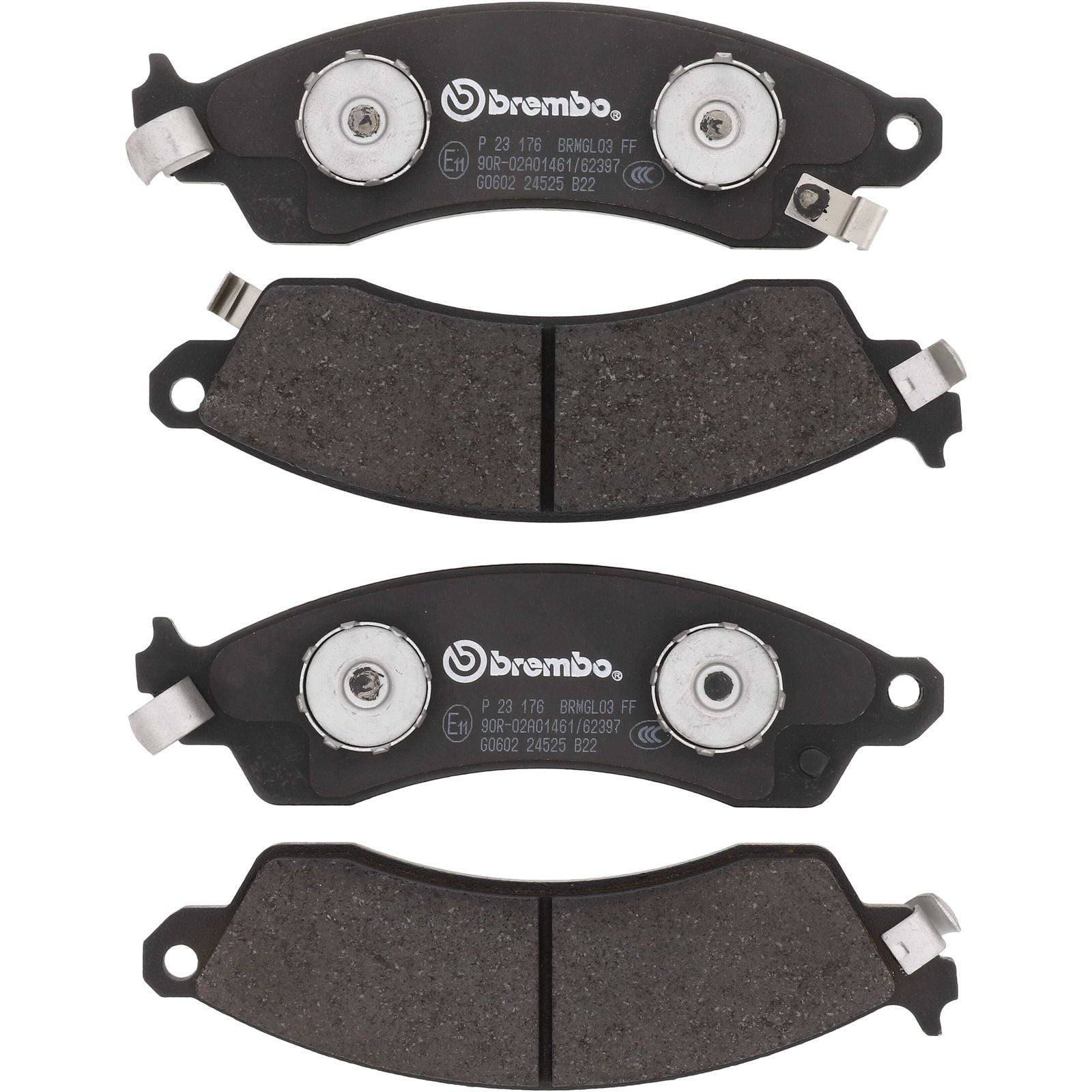 PRIME Low-Met Front Disc Brake Pad Set - P23176_26