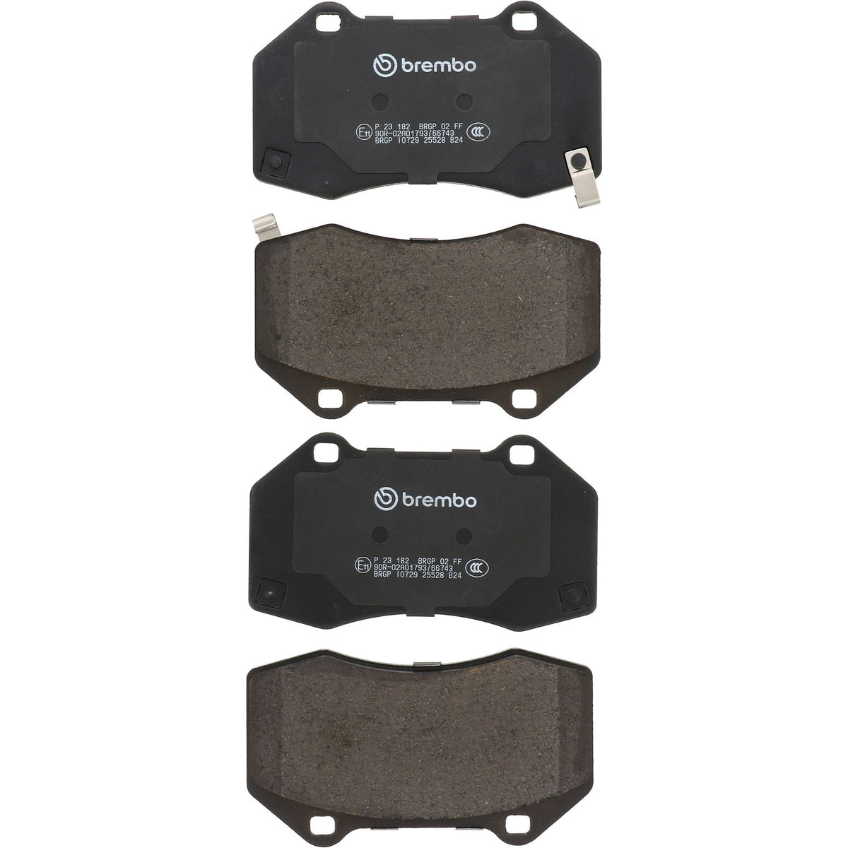 PRIME Low-Met Front Disc Brake Pad Set - P23182_03