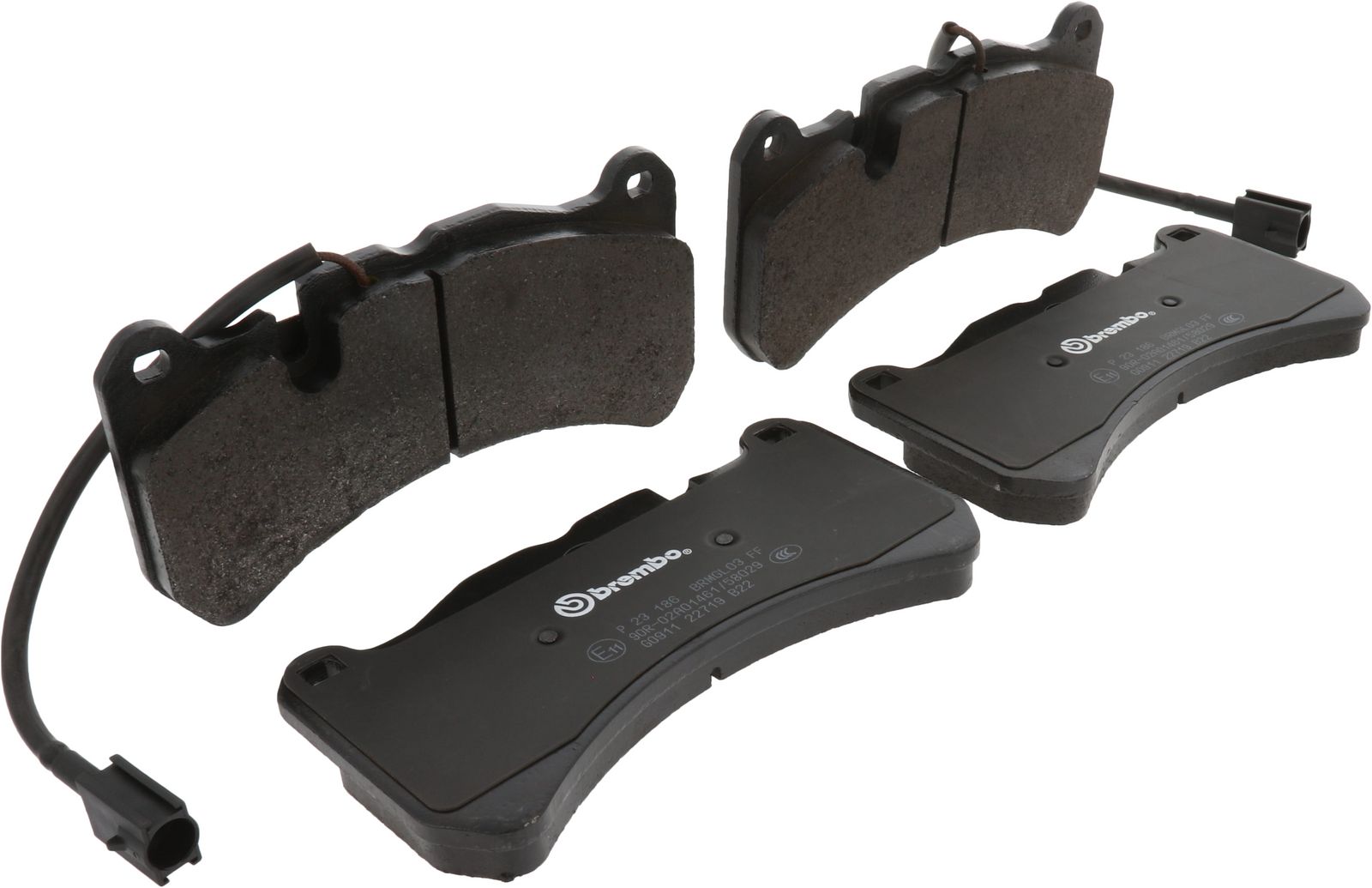 PRIME Low-Met Front Disc Brake Pad Set - P23186_02
