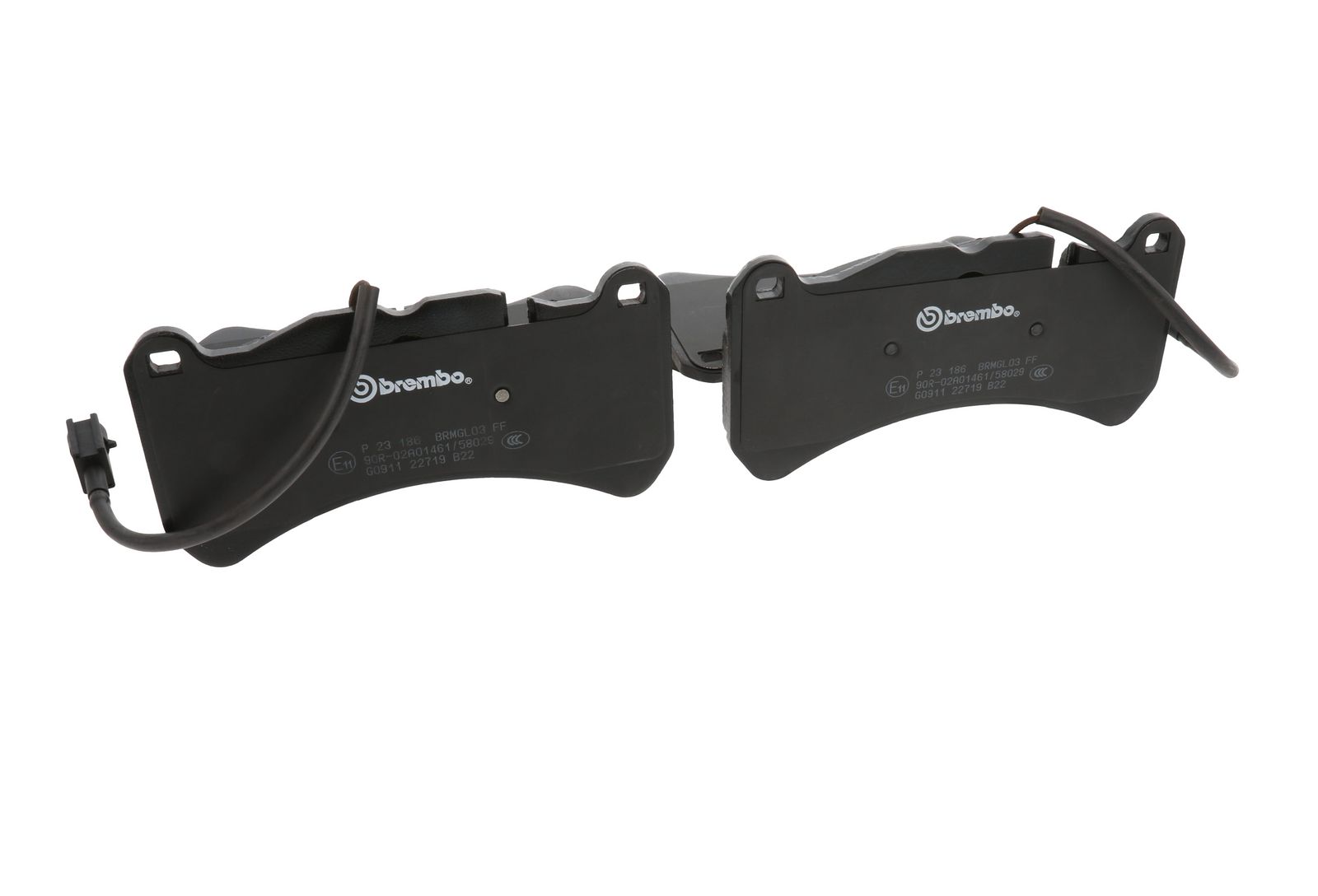 PRIME Low-Met Front Disc Brake Pad Set - P23186_14
