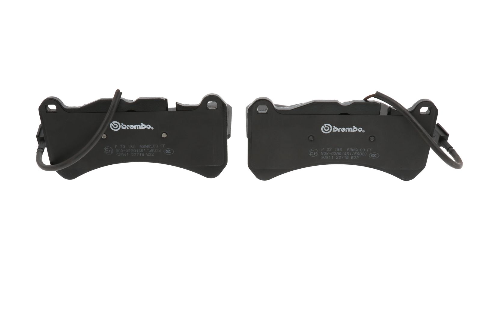 PRIME Low-Met Front Disc Brake Pad Set - P23186_15