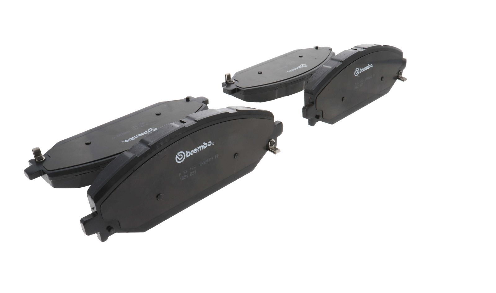 PRIME Low-Met Front Disc Brake Pad Set - P23193_10