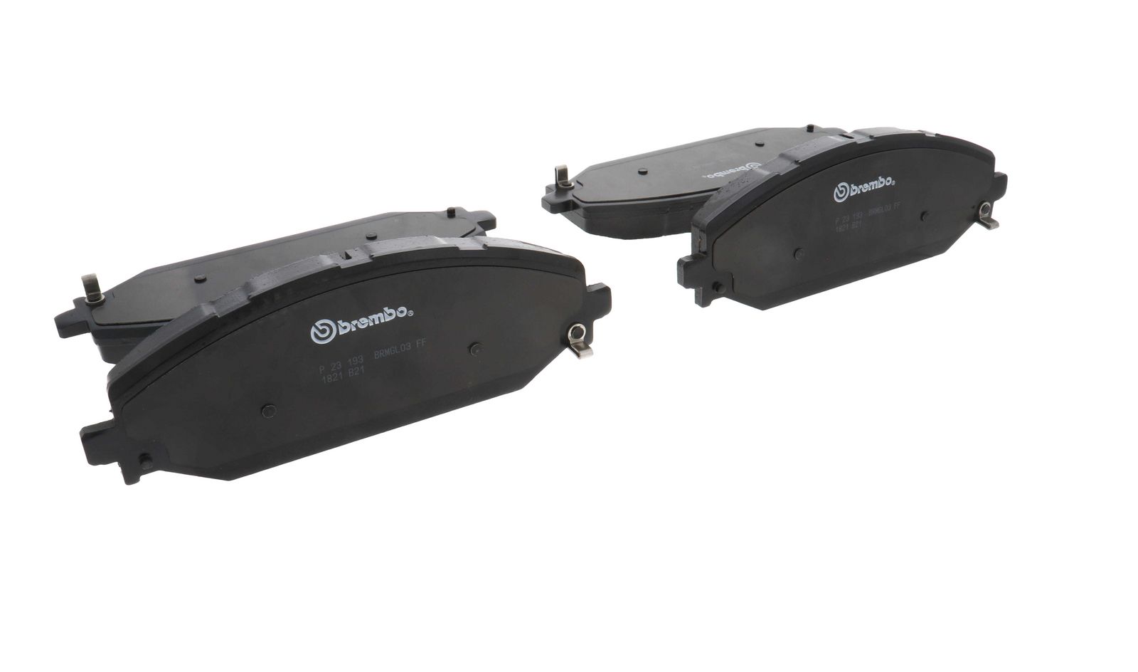 PRIME Low-Met Front Disc Brake Pad Set - P23193_11