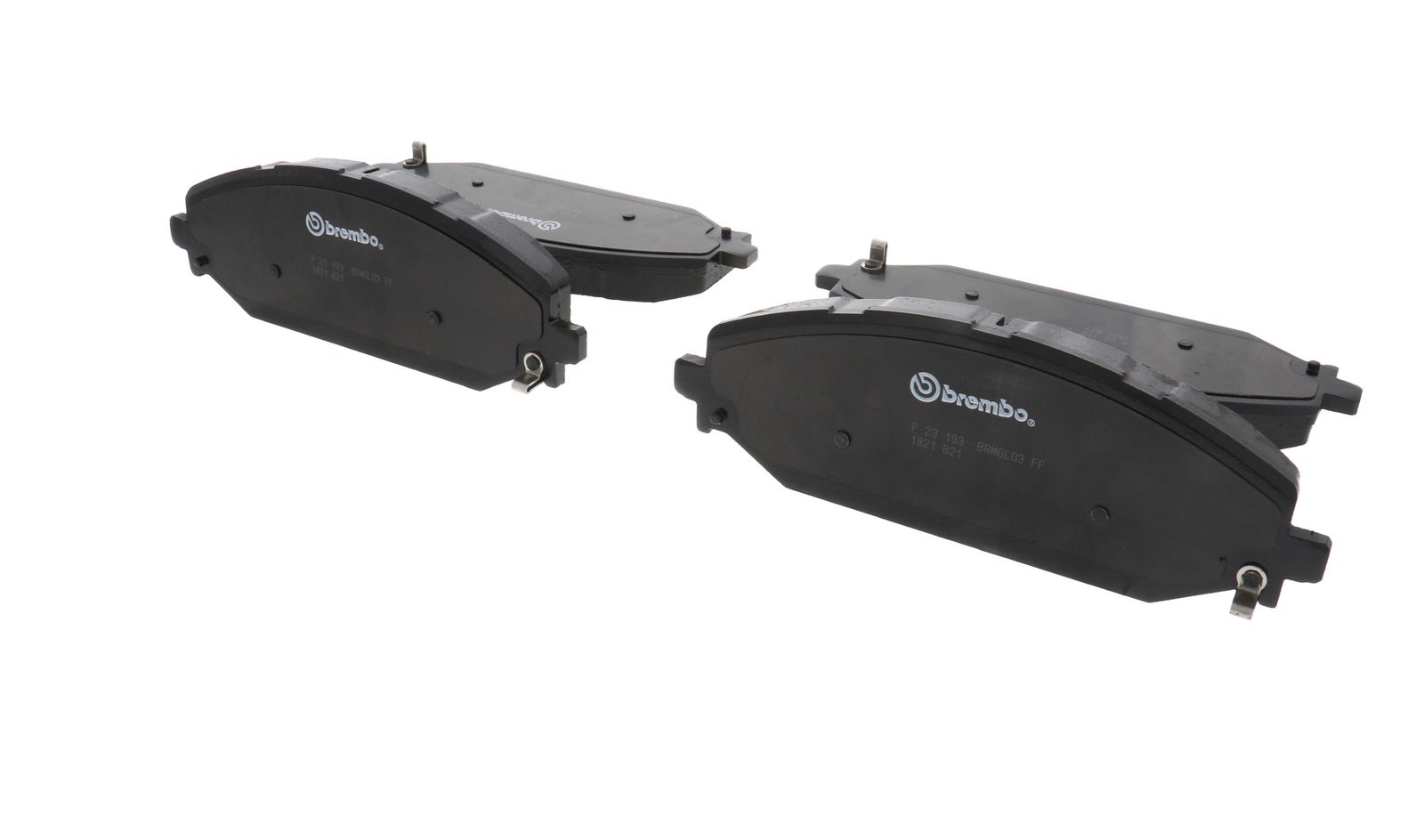 PRIME Low-Met Front Disc Brake Pad Set - P23193_15