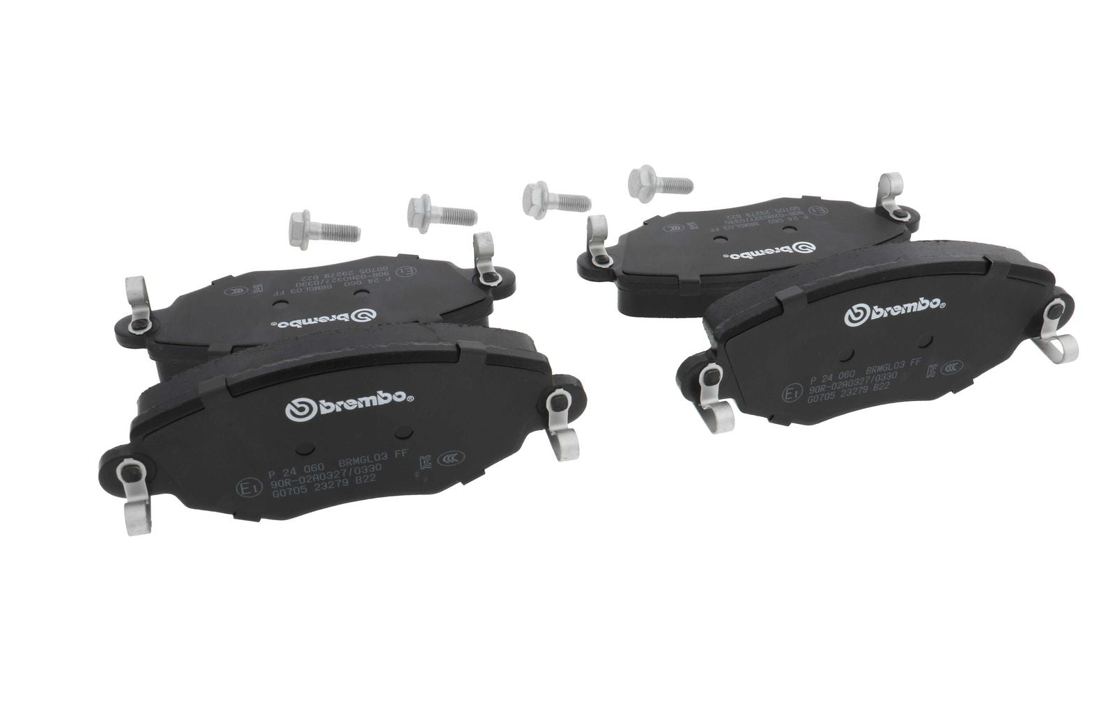 PRIME Low-Met Front Disc Brake Pad Set - P24060_12