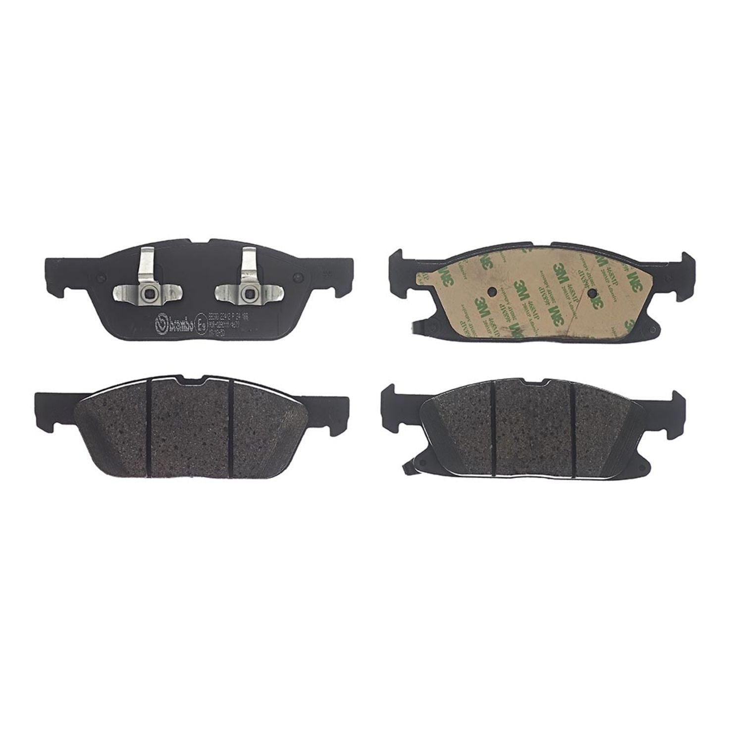 PRIME Low-Met Front Disc Brake Pad Set - P24188_01
