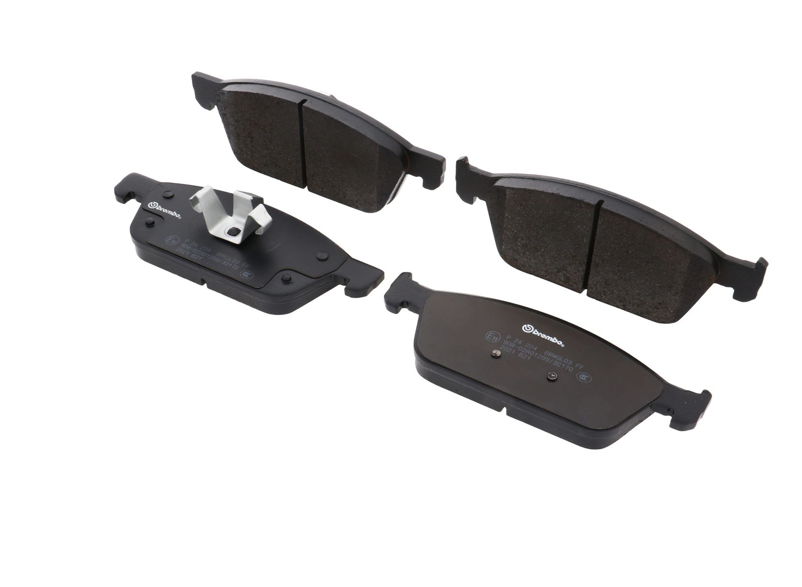 PRIME Low-Met Front Disc Brake Pad Set - P24224_04