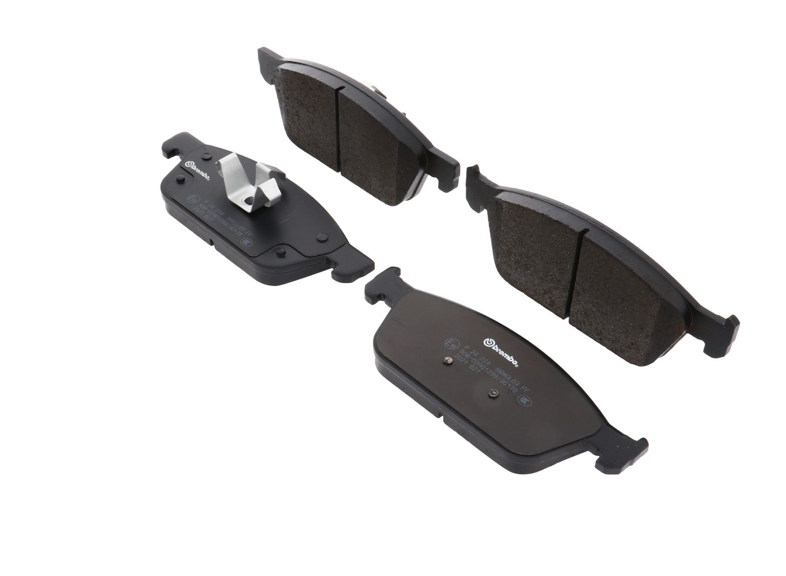 PRIME Low-Met Front Disc Brake Pad Set - P24224_05