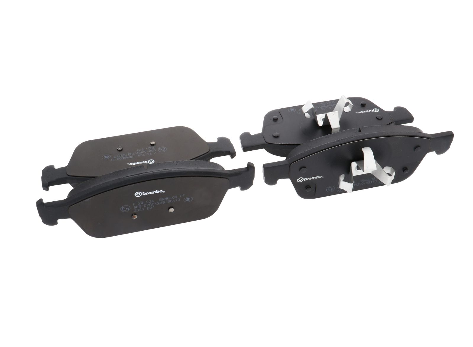 PRIME Low-Met Front Disc Brake Pad Set - P24224_13