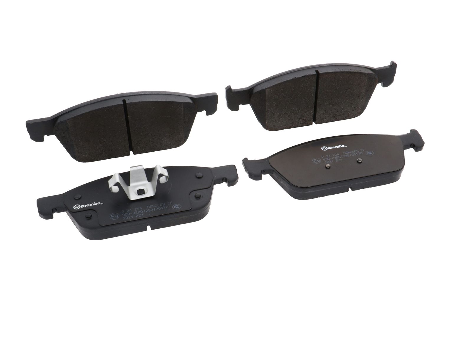 PRIME Low-Met Front Disc Brake Pad Set - P24224_25
