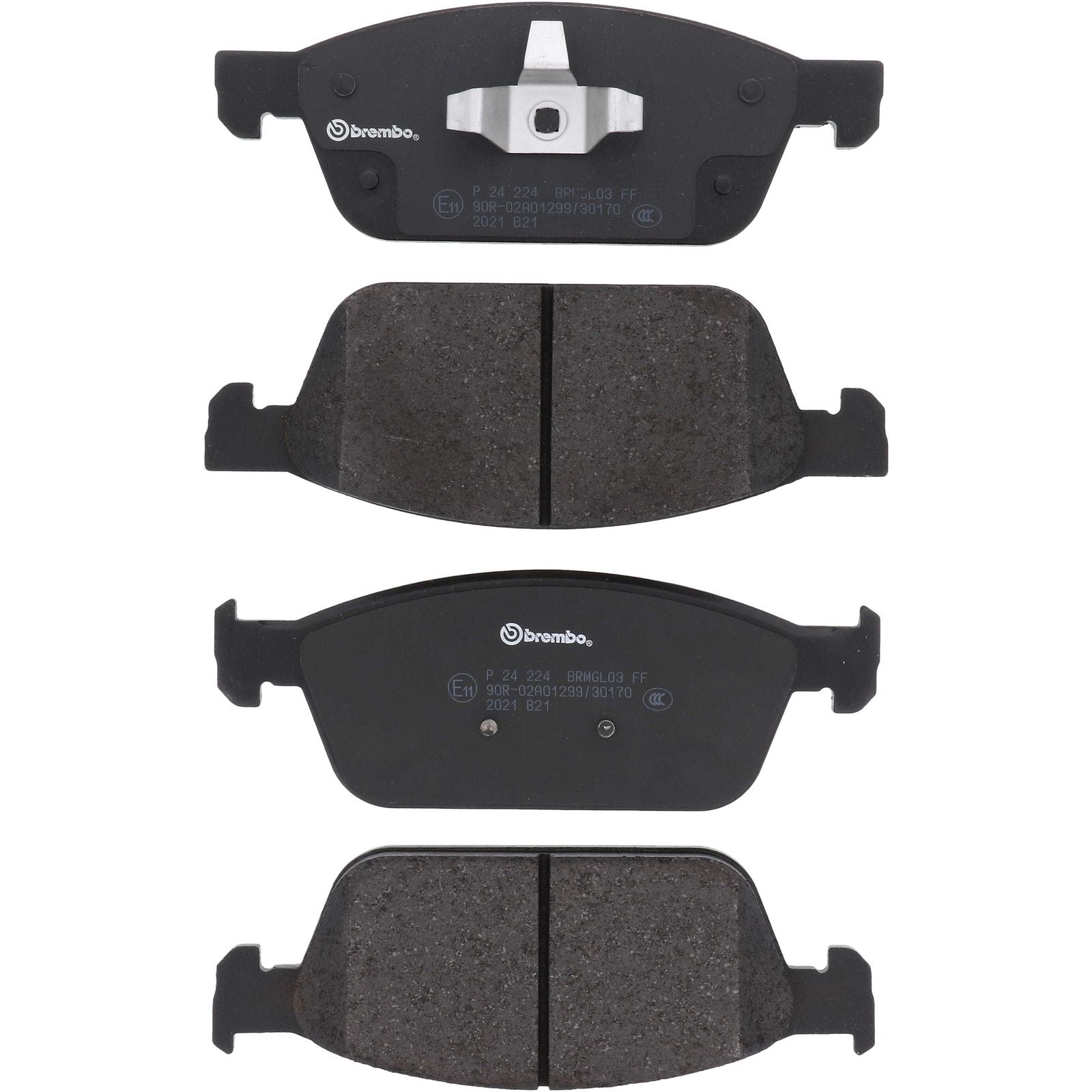 PRIME Low-Met Front Disc Brake Pad Set - P24224_26