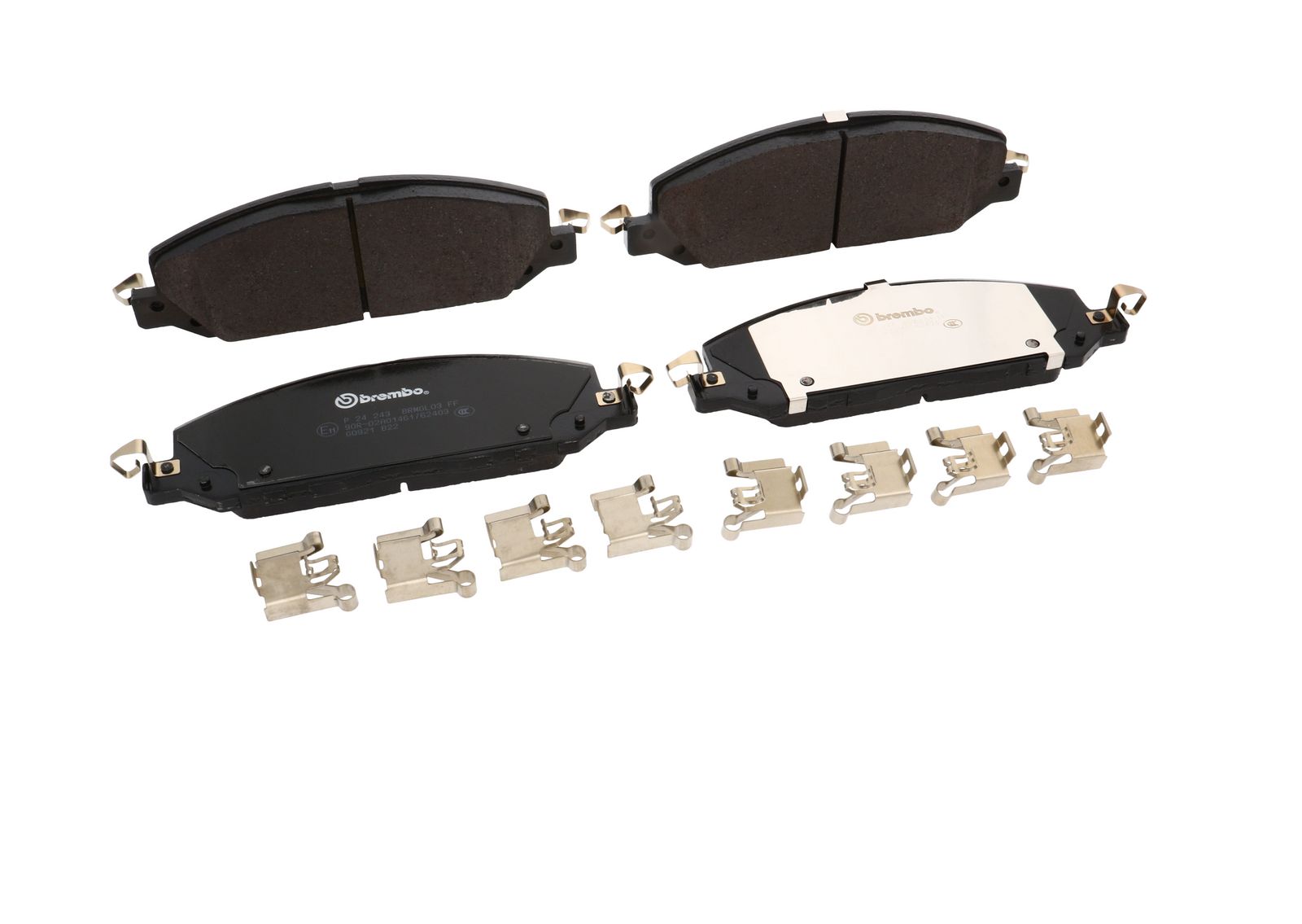 PRIME Low-Met Front Disc Brake Pad Set - P24243_25