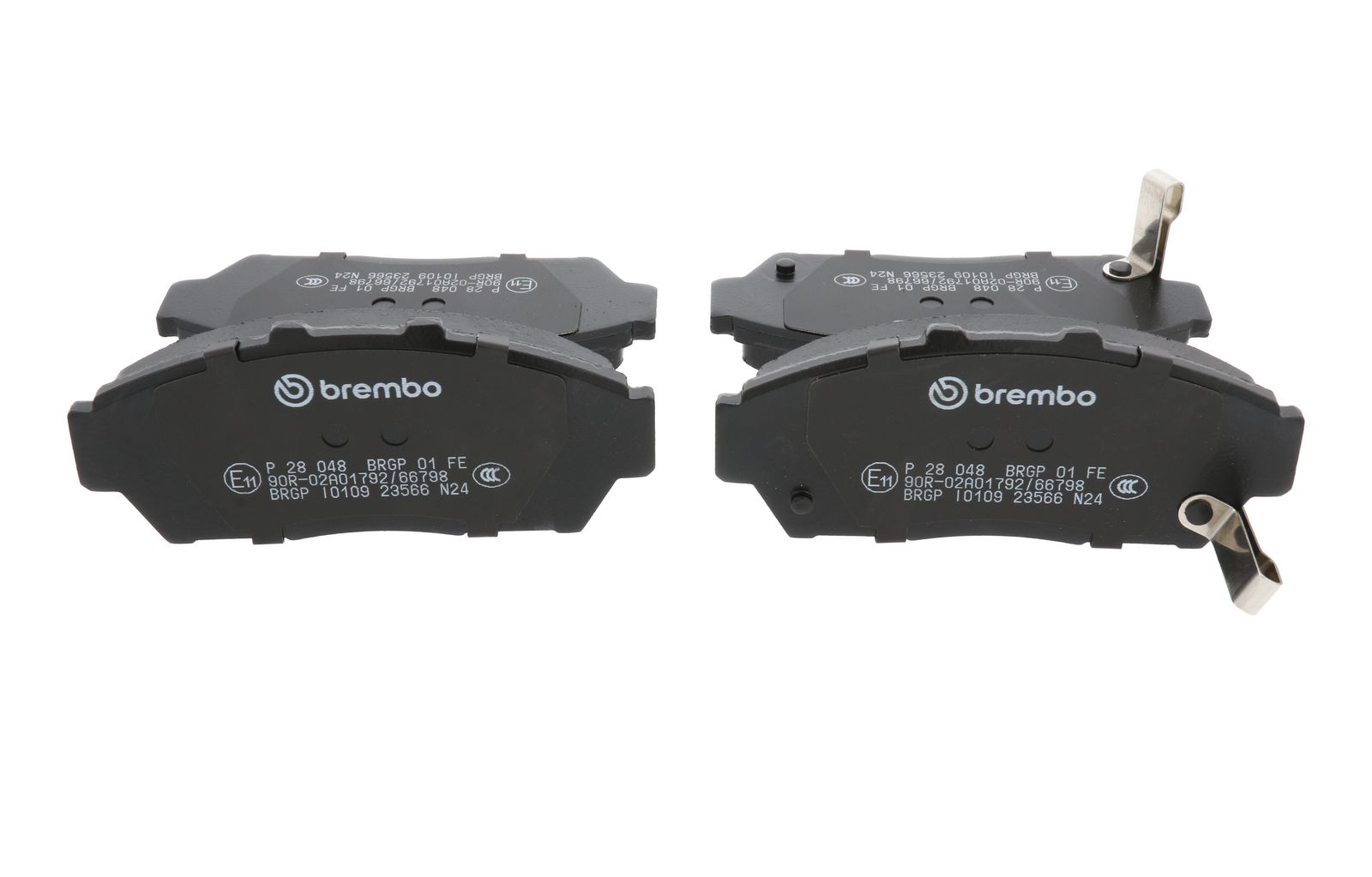 PRIME Low-Met Front Disc Brake Pad Set - P28048_13