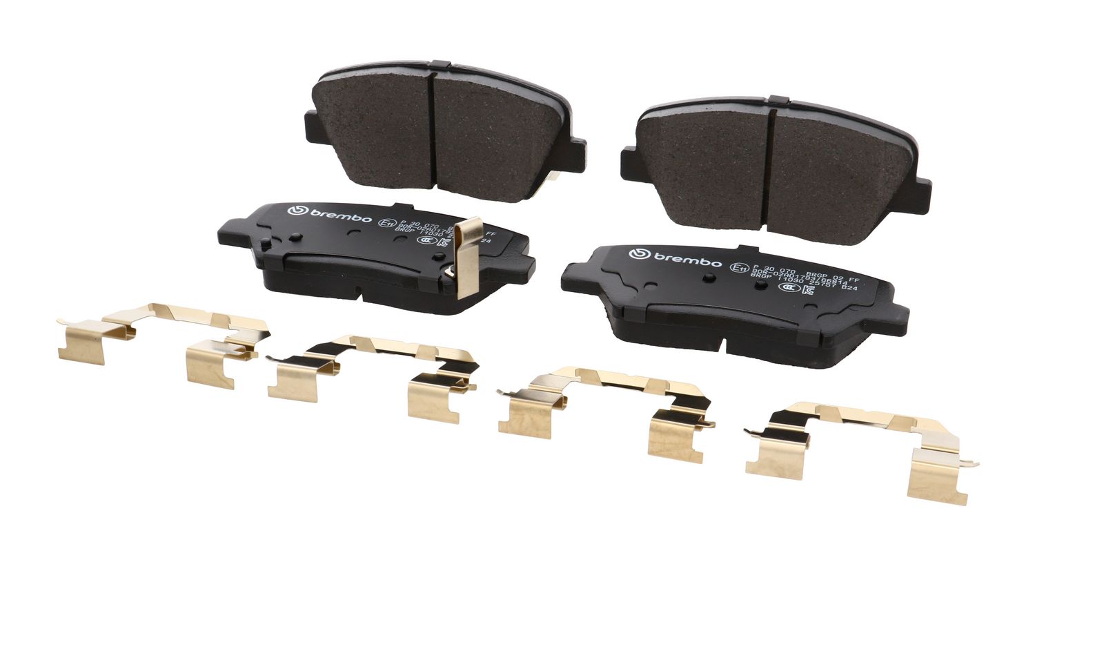 PRIME Low-Met Front Disc Brake Pad Set - P30070_03