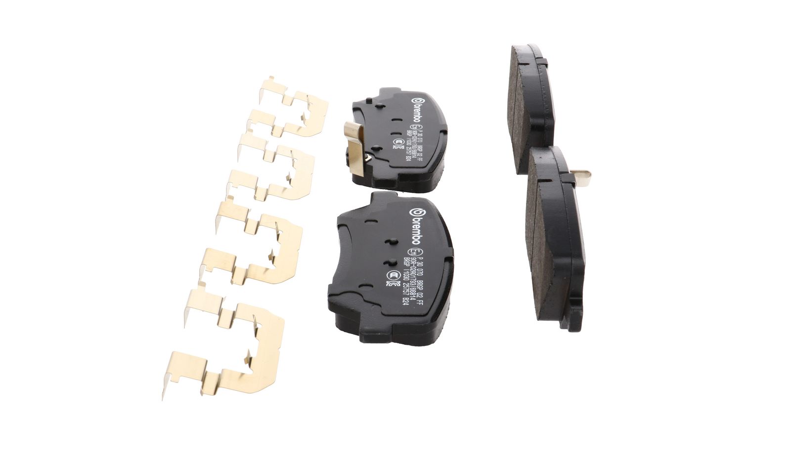 PRIME Low-Met Front Disc Brake Pad Set - P30070_08