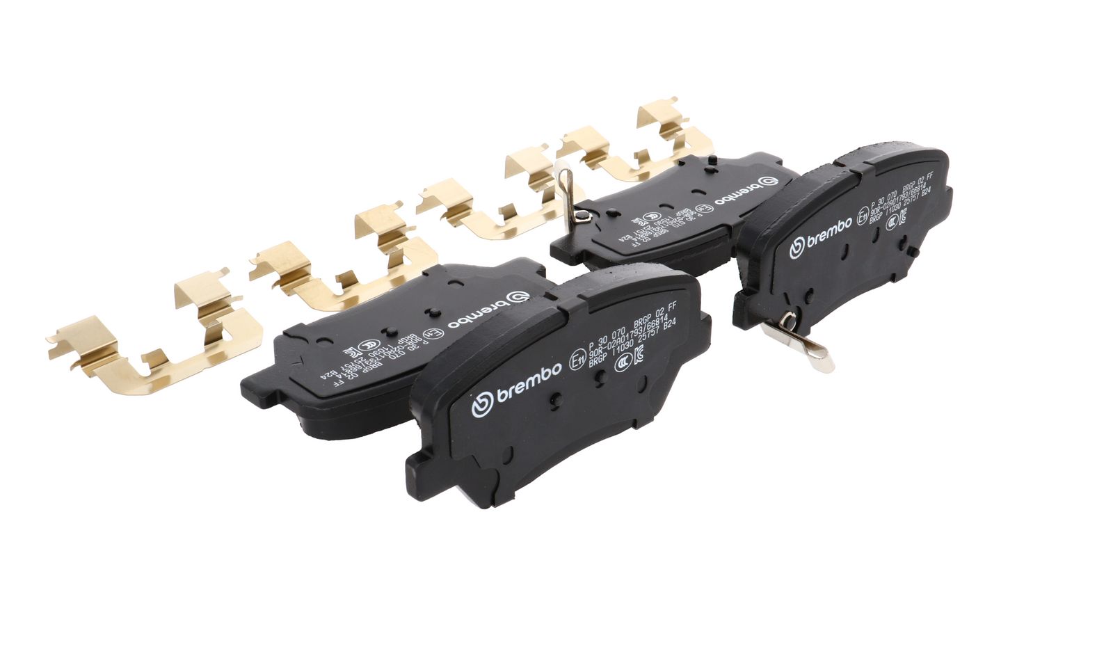 PRIME Low-Met Front Disc Brake Pad Set - P30070_11