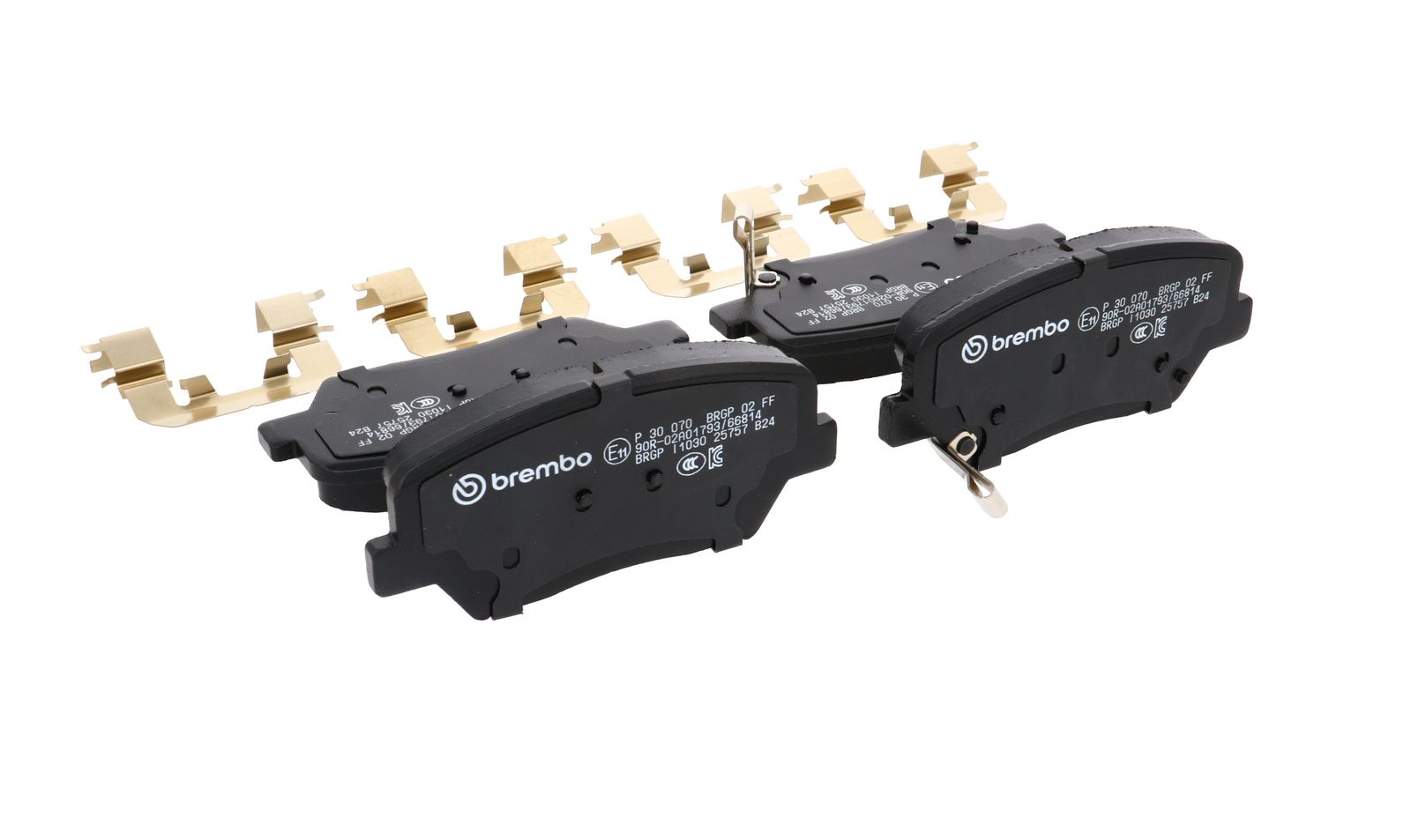 PRIME Low-Met Front Disc Brake Pad Set - P30070_12