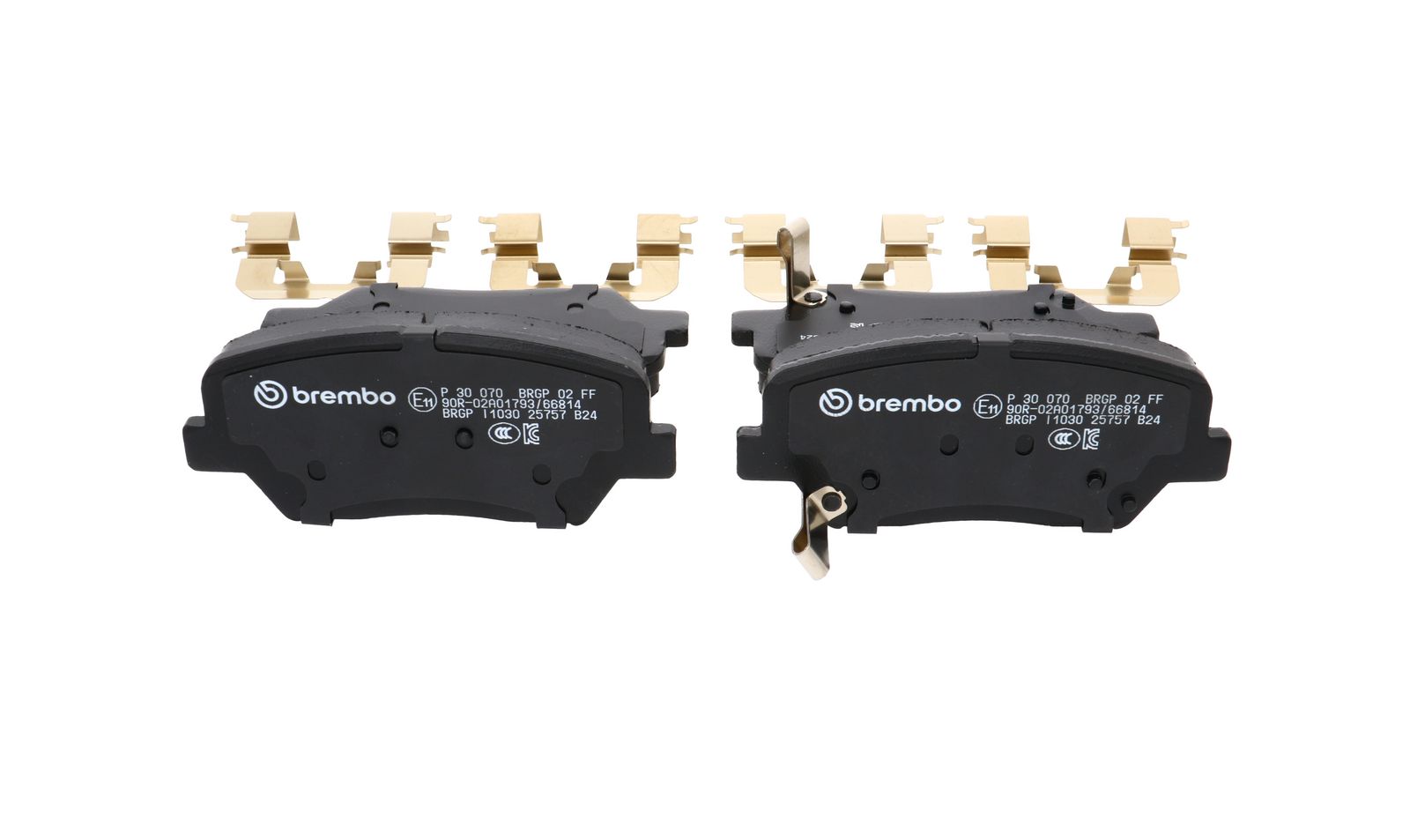 PRIME Low-Met Front Disc Brake Pad Set - P30070_14