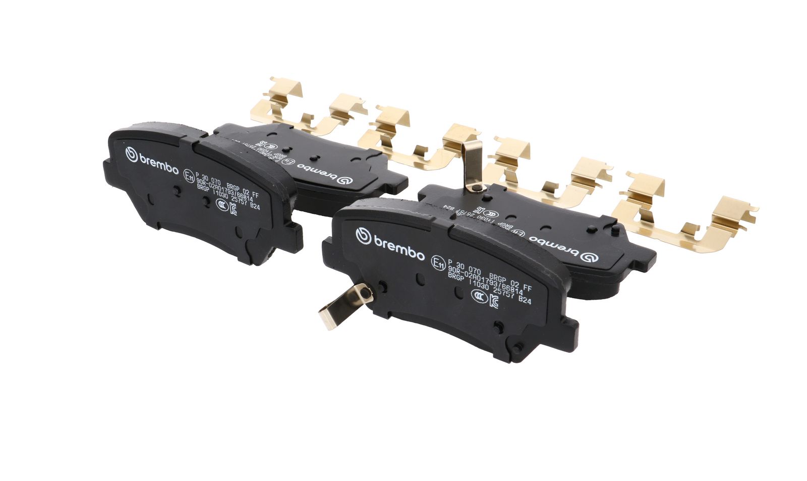 PRIME Low-Met Front Disc Brake Pad Set - P30070_16