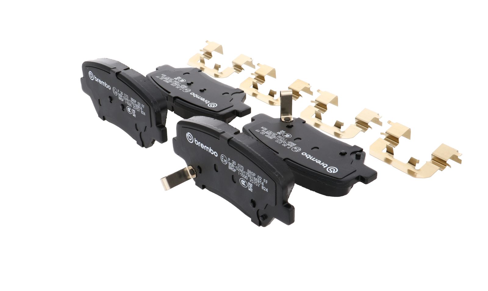 PRIME Low-Met Front Disc Brake Pad Set - P30070_17