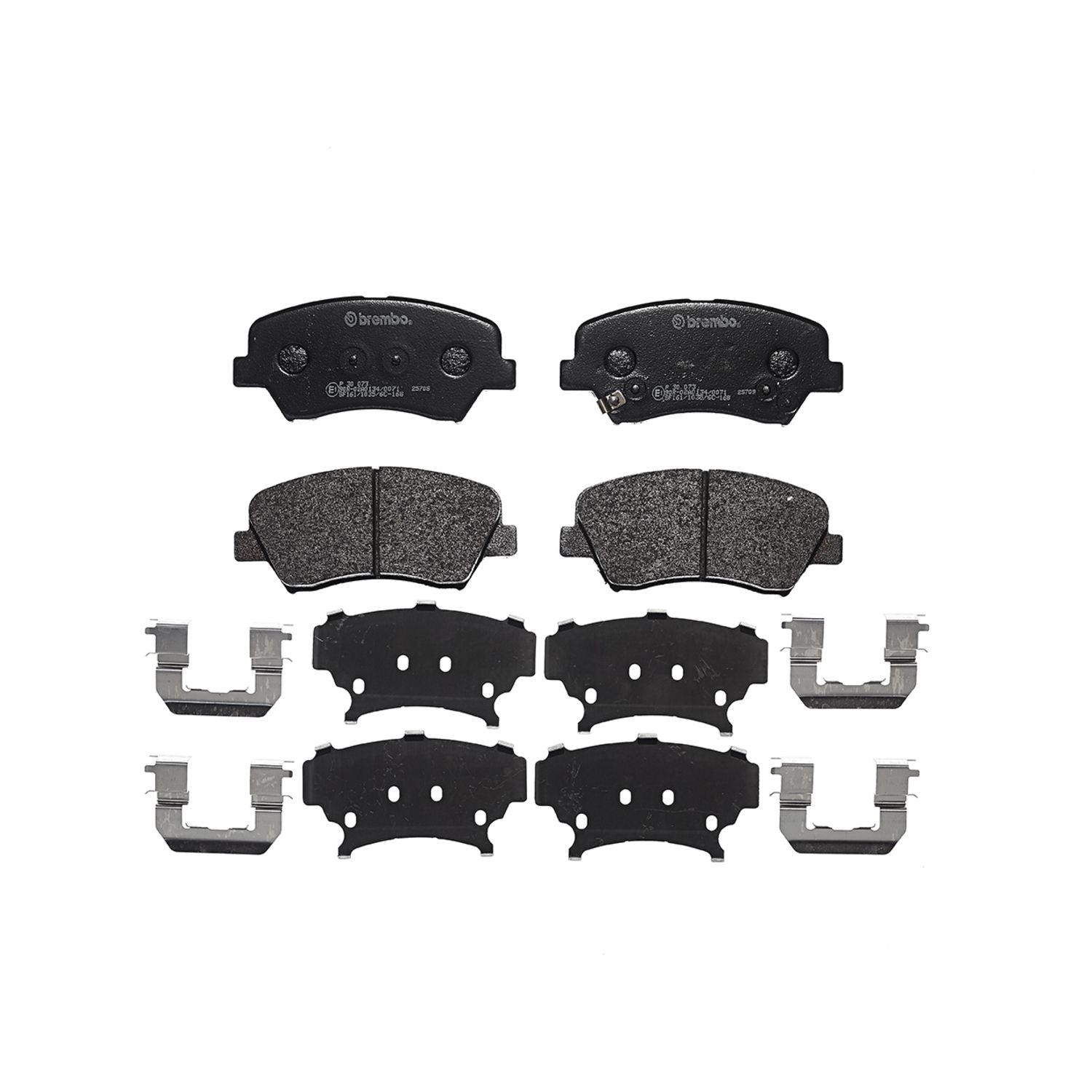 PRIME Low-Met Front Disc Brake Pad Set - P30073_01