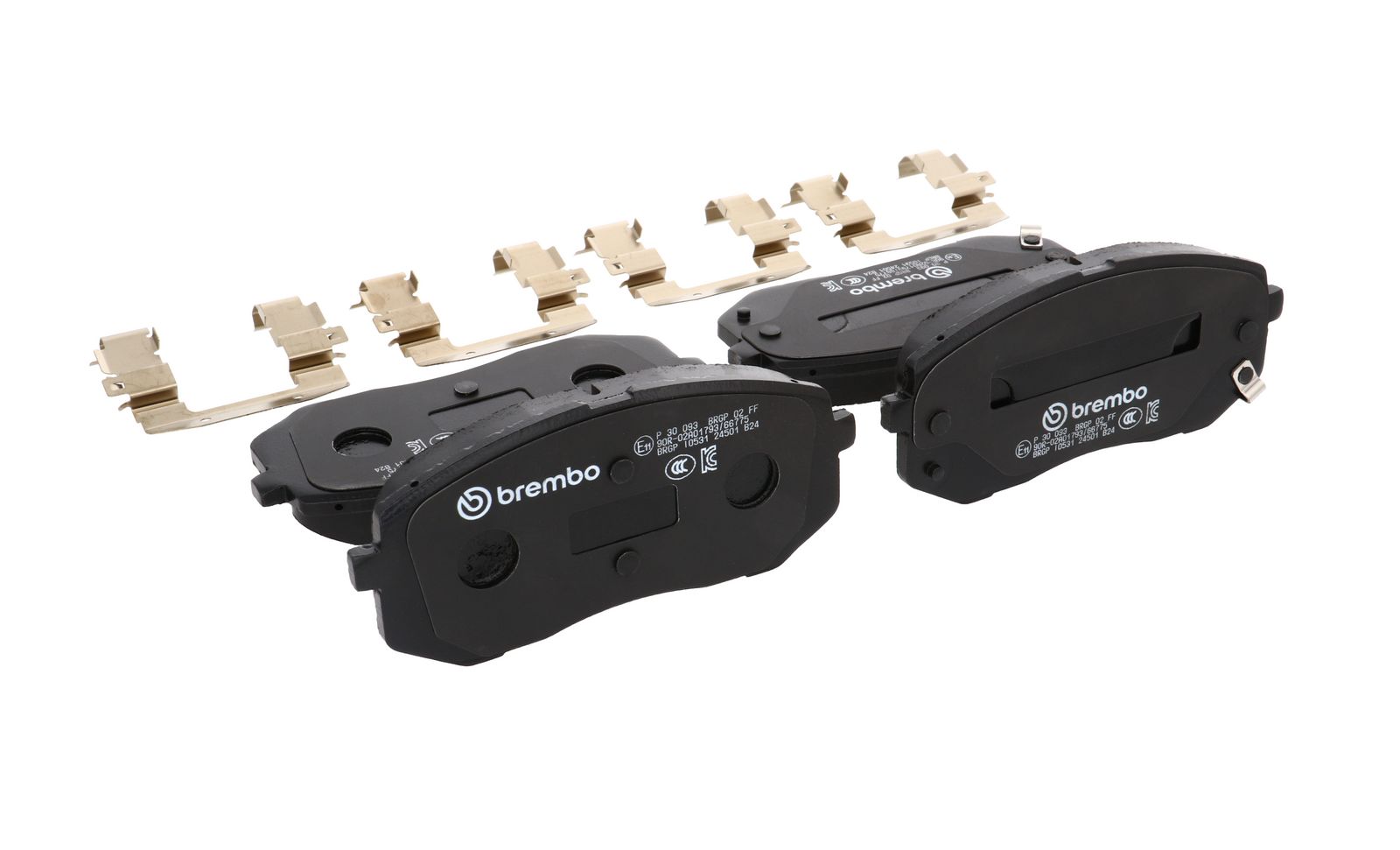 PRIME Low-Met Front Disc Brake Pad Set - P30093_12