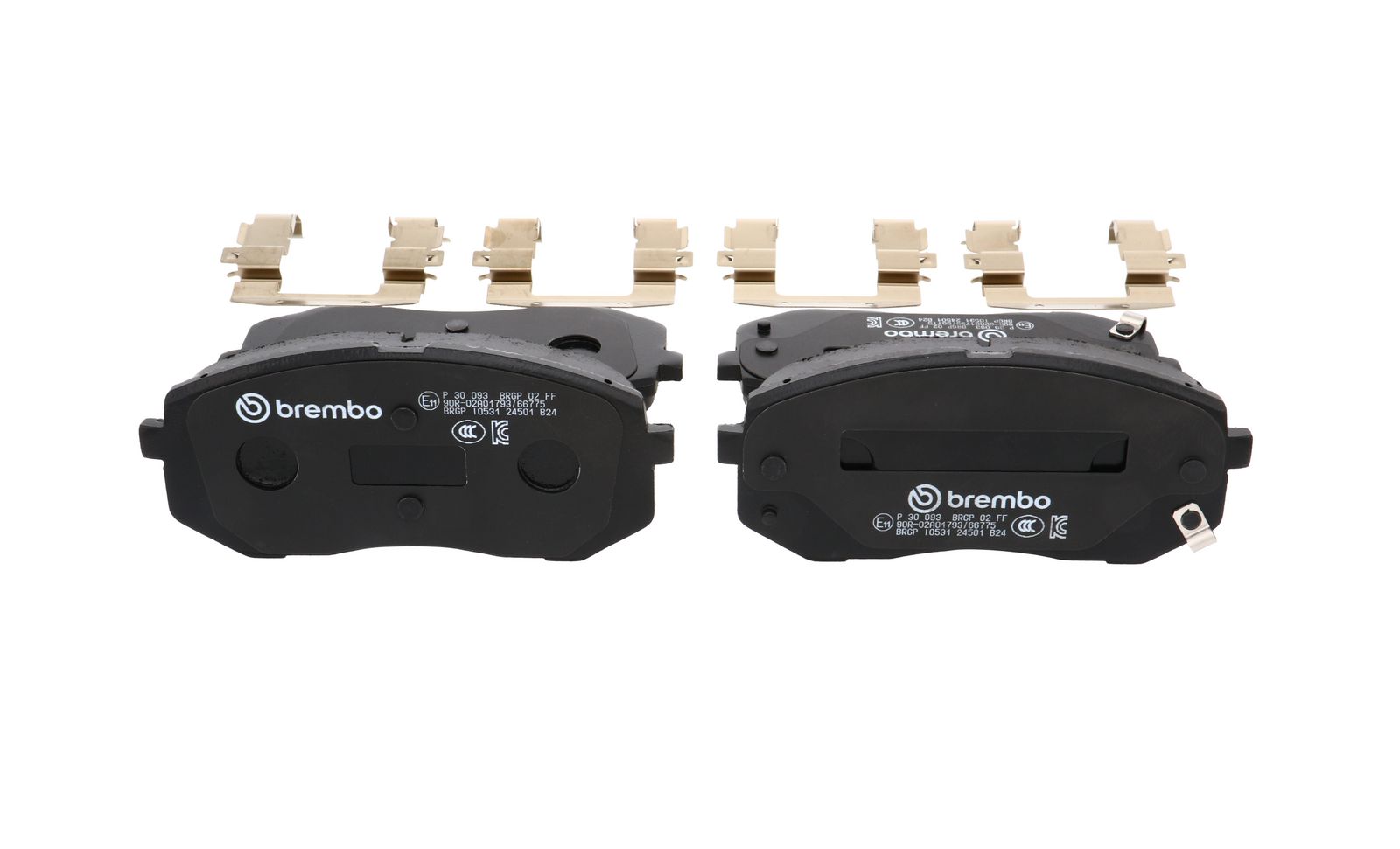 PRIME Low-Met Front Disc Brake Pad Set - P30093_14