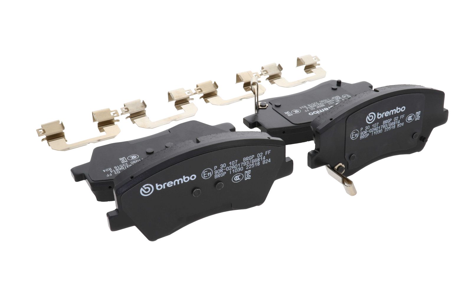 PRIME Low-Met Front Disc Brake Pad Set - P30107_12