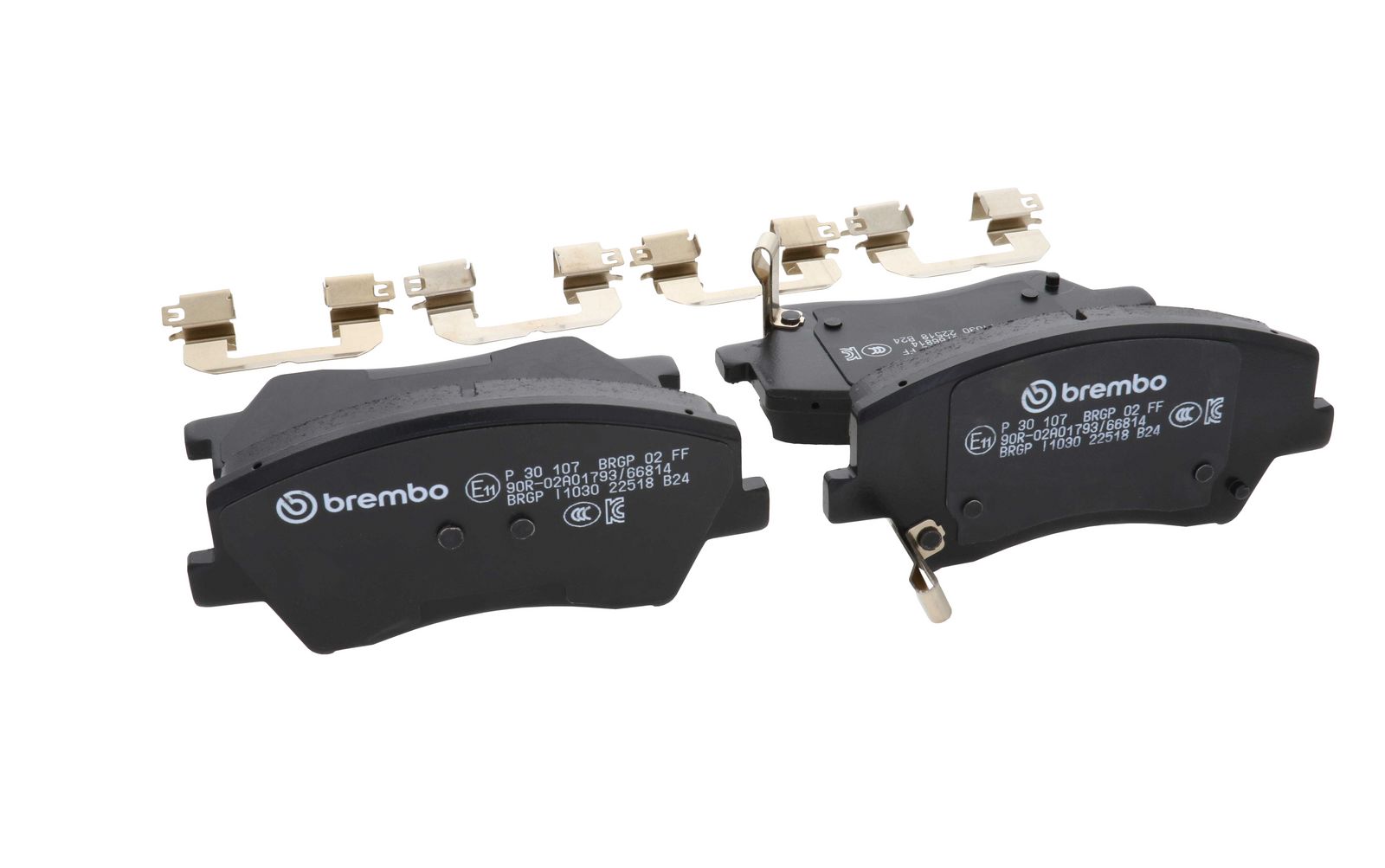 PRIME Low-Met Front Disc Brake Pad Set - P30107_13