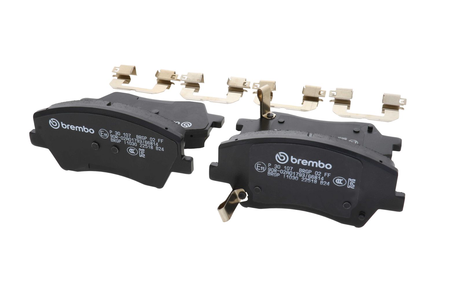 PRIME Low-Met Front Disc Brake Pad Set - P30107_15