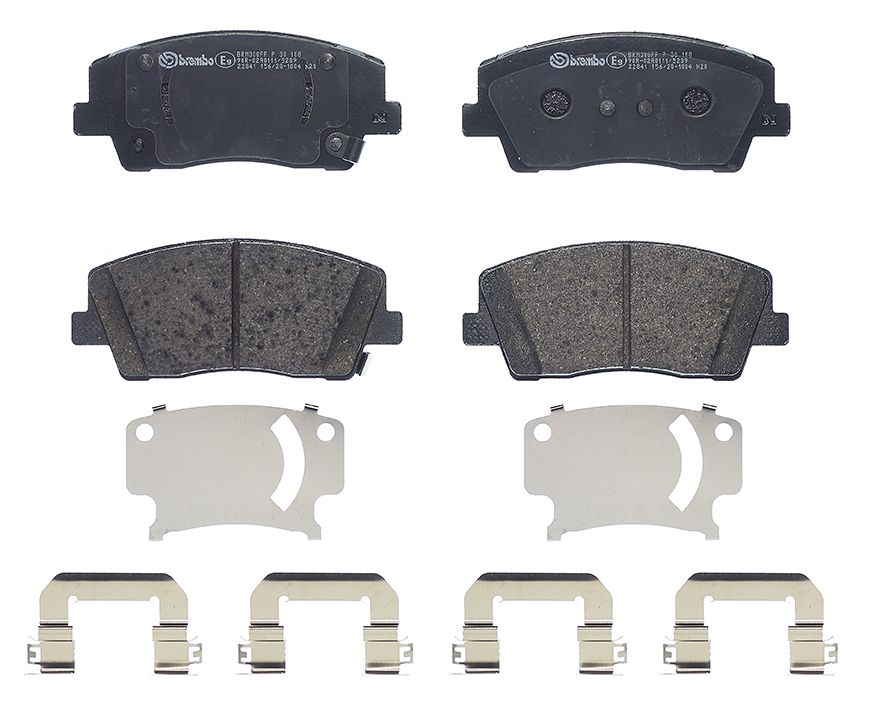 PRIME Low-Met Front Disc Brake Pad Set - P30108_01