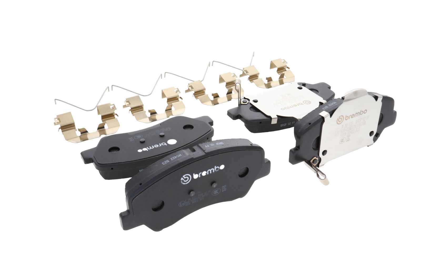 PRIME Low-Met Front Disc Brake Pad Set - P30122_12