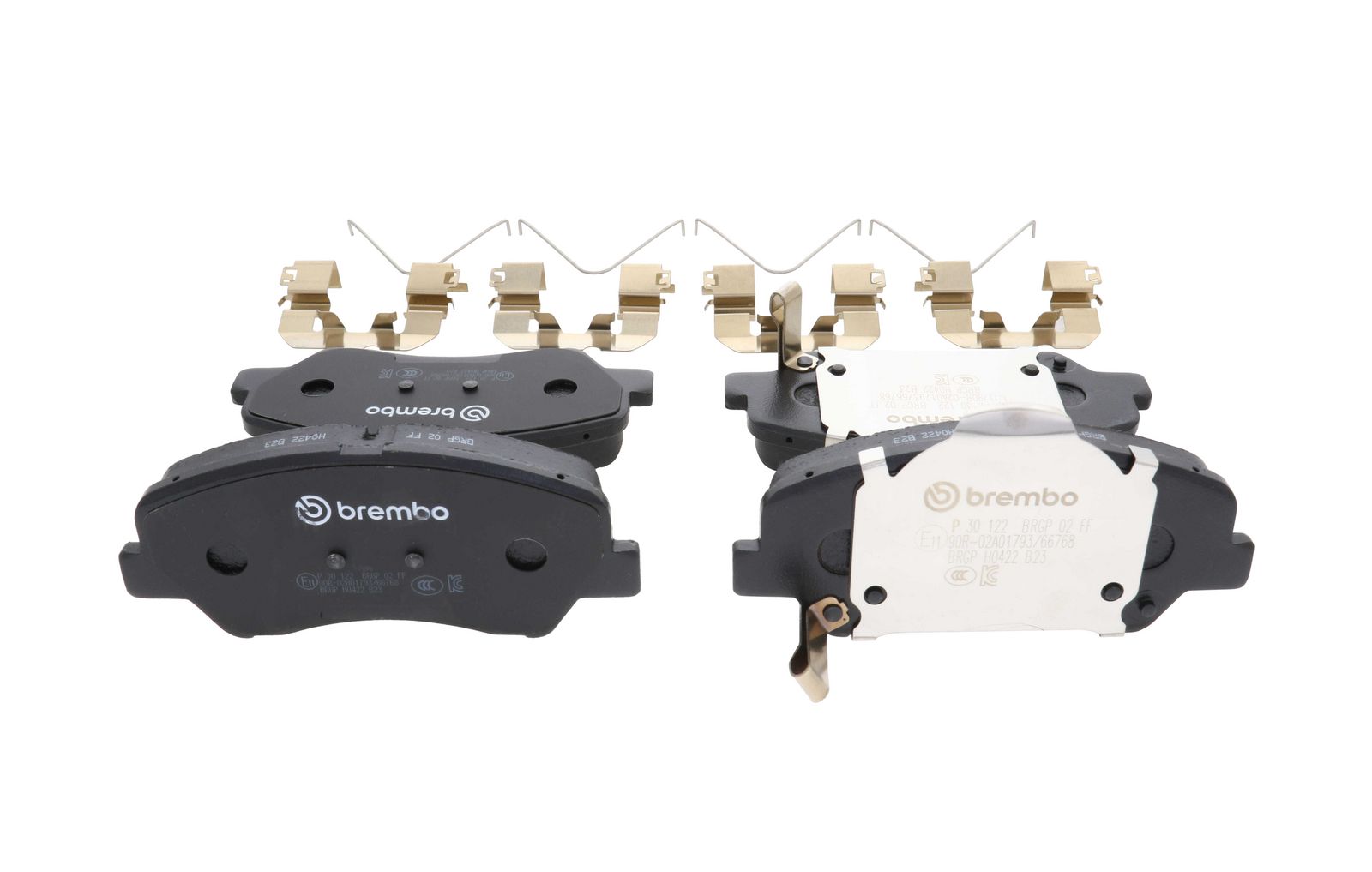 PRIME Low-Met Front Disc Brake Pad Set - P30122_14