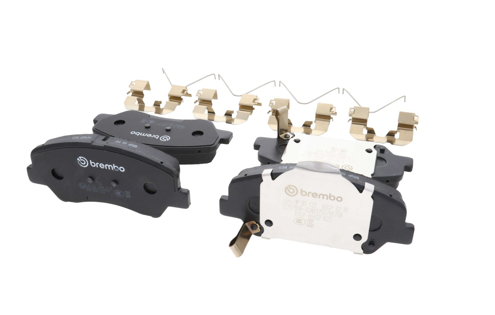 PRIME Low-Met Front Disc Brake Pad Set - P30122_15
