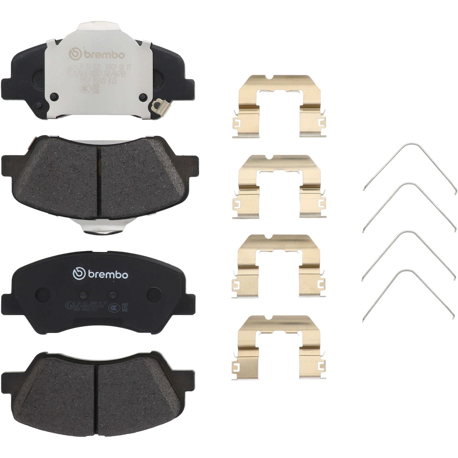 PRIME Low-Met Front Disc Brake Pad Set - P30122_26