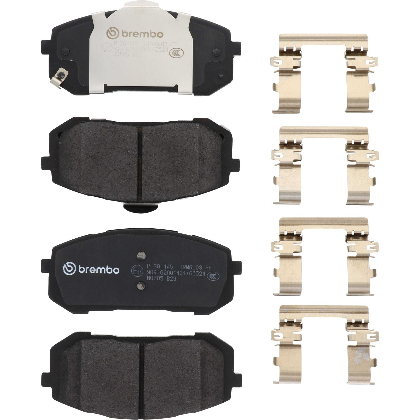 PRIME Low-Met Front Disc Brake Pad Set - P30145_02