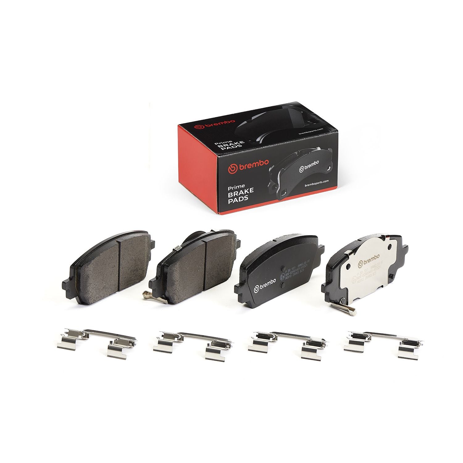 PRIME Low-Met Front Disc Brake Pad Set - P30151_03