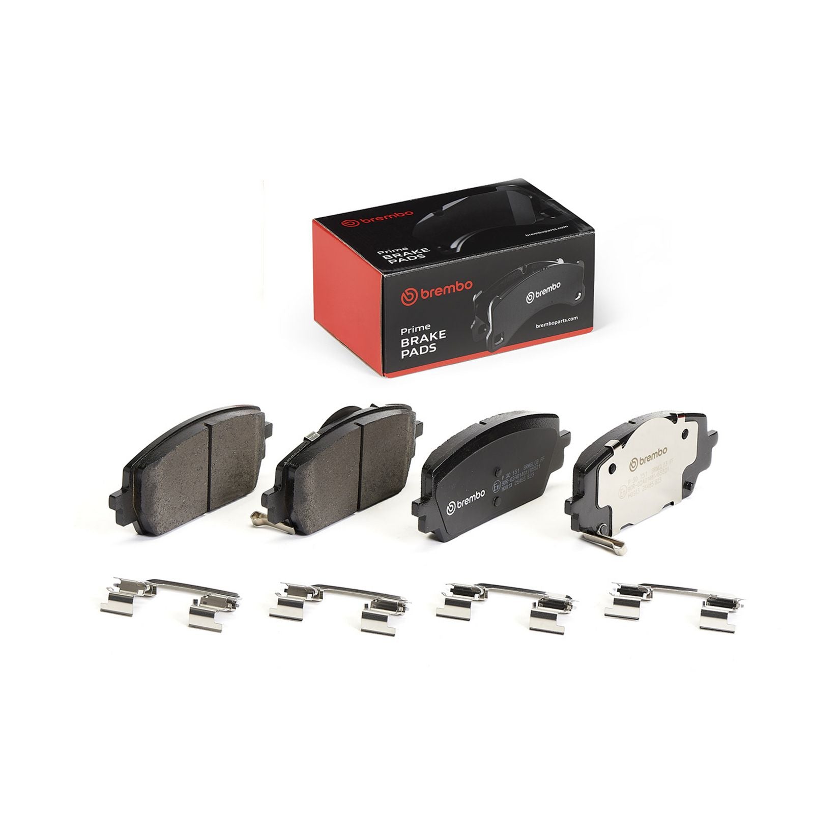 PRIME Low-Met Front Disc Brake Pad Set - P30151_03