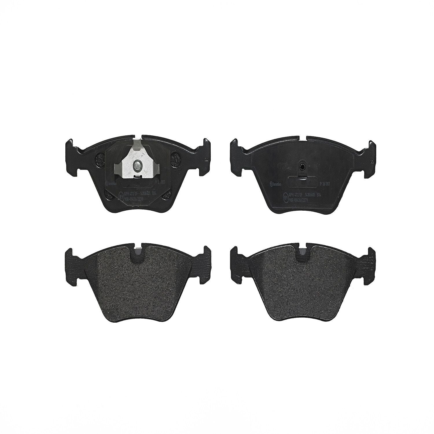 PRIME Low-Met Front Disc Brake Pad Set - P36007_01