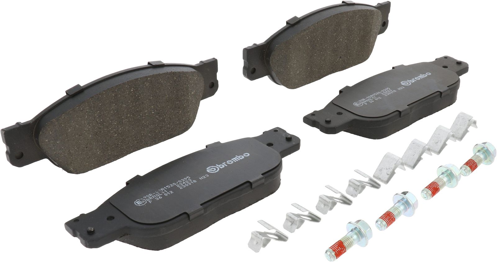 PRIME Low-Met Front Disc Brake Pad Set - P36012_02