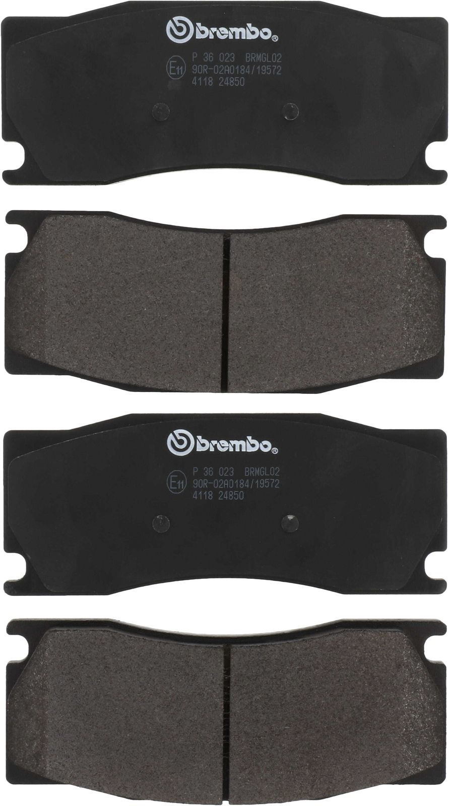 PRIME Low-Met Front Disc Brake Pad Set - P36023_01