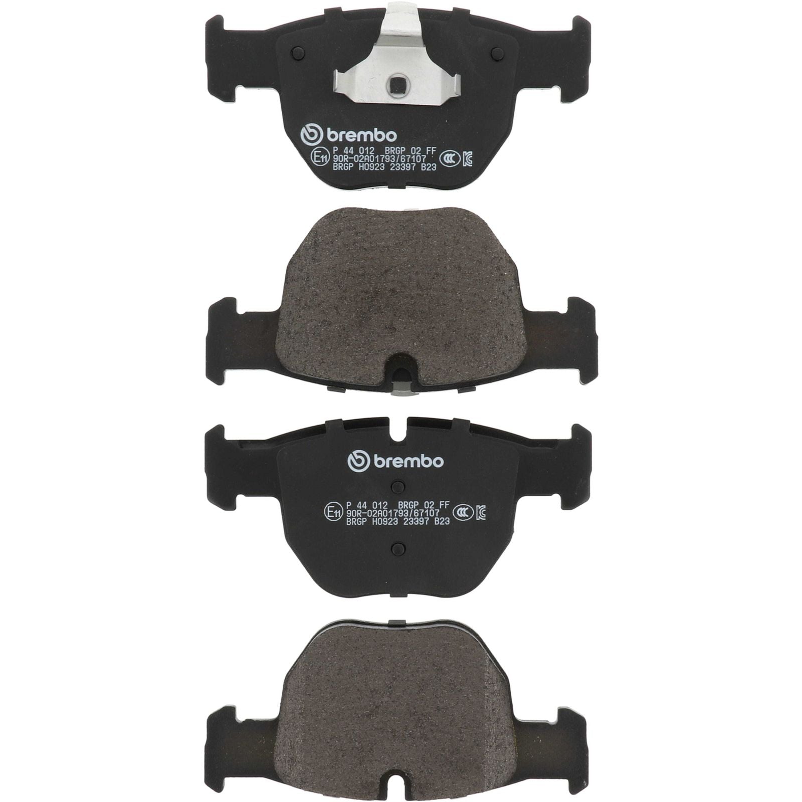 PRIME Low-Met Front Disc Brake Pad Set - P44012_05