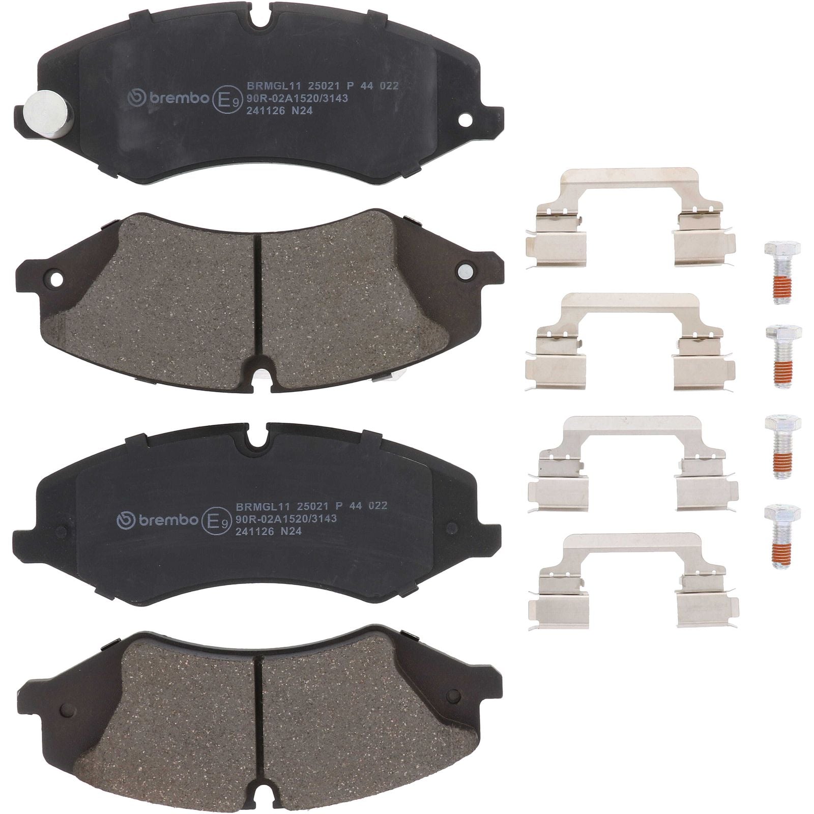 PRIME Low-Met Front Disc Brake Pad Set - P44022_02